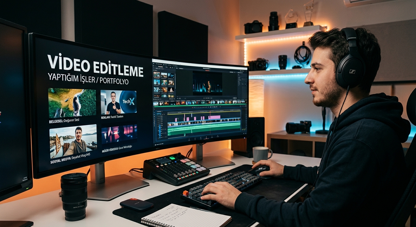 YouTube Videoları ve Kurumsal Reklamlar İçin Profesyonel Video Montajı